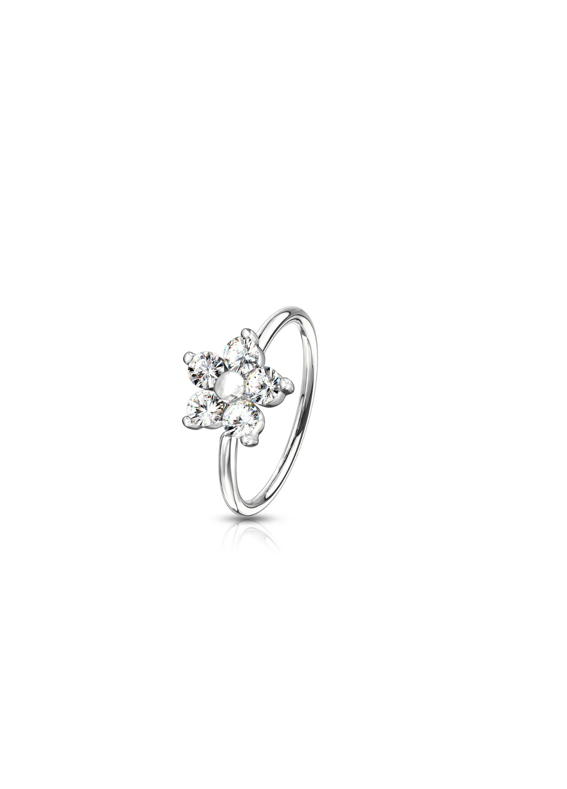Blossom Nose Hoop