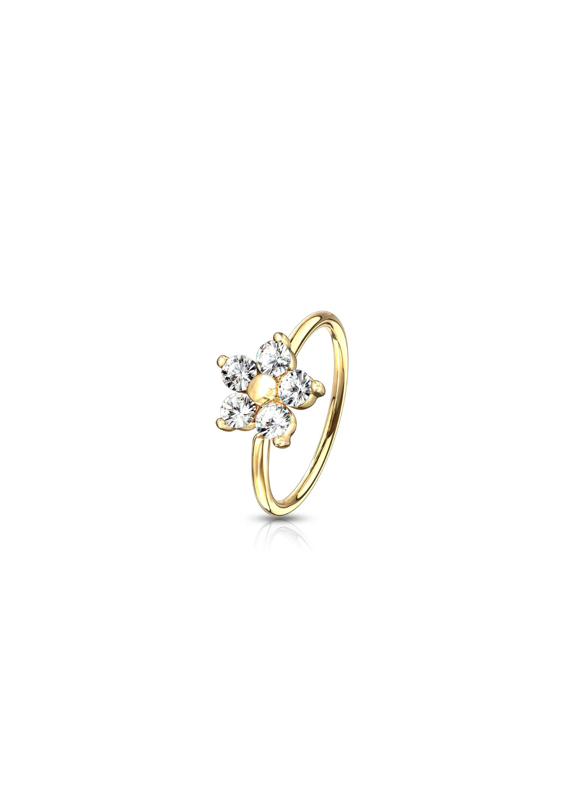 Blossom Nose Hoop