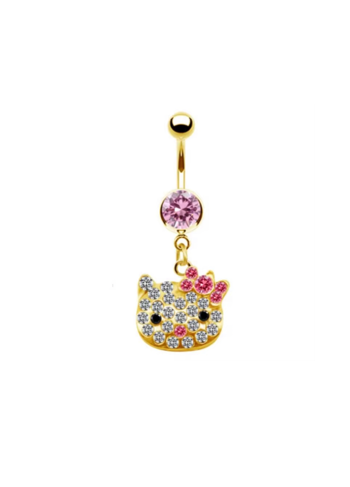 Hello Kitty Belly Ring