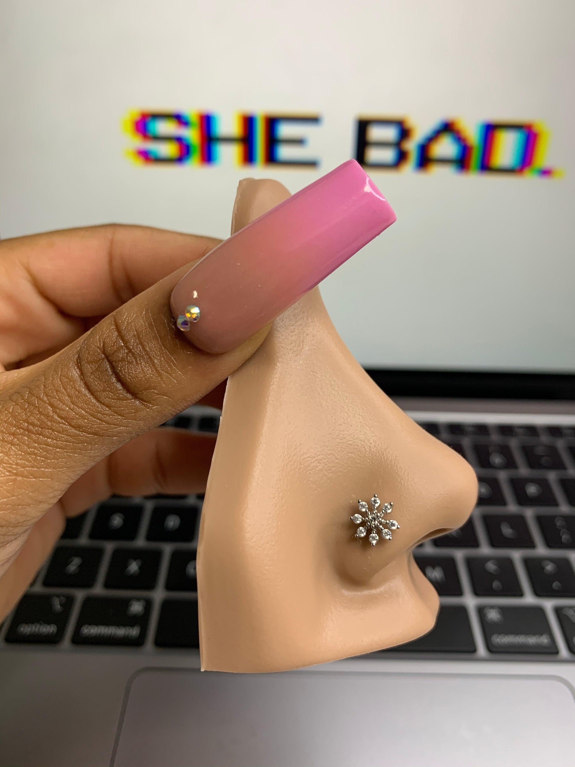 Galore Nose Stud - DeluxeeJewelz